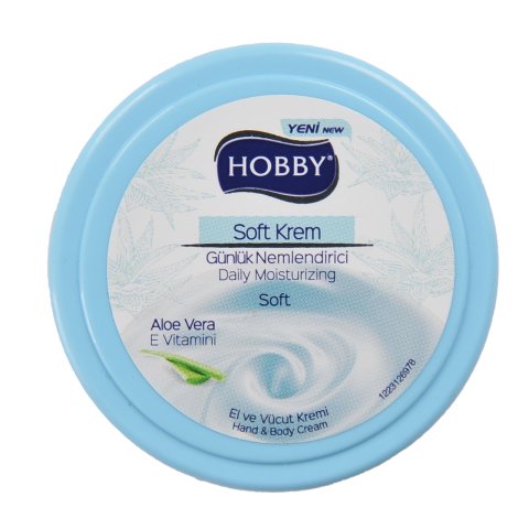 Hobby Soft Aloe Vera Özlü El Ve Vücut Kremi 20 ML