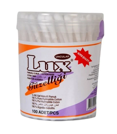 Lux Kulak Temizleme Çubuğu 100'lü
