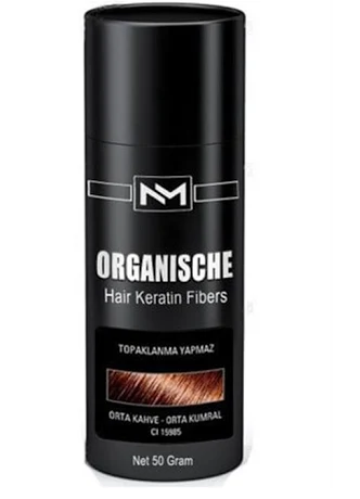 Organısche Hair Buildıng  Orta Kumral 50 g