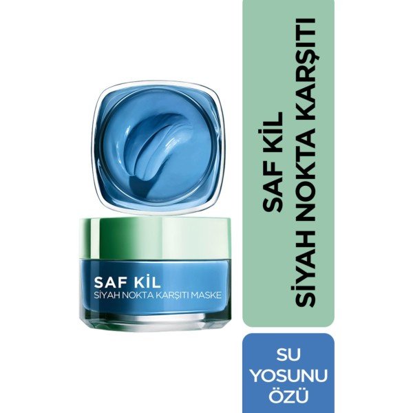 L'oreal Paris Siyah Nokta Karşıtı Su Yosunu Özlü Maske 50 ML