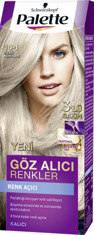 Palette Göz Alıcı Renkler Saç Boyası 10-1 Küllü  Açık Sarı