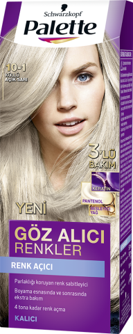 Palette Göz Alıcı Renkler Saç Boyası 10-1 Küllü  Açık Sarı