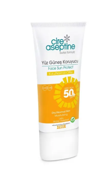 Cire Aseptine Kuru Ve Normal Ciltler Güneş Kremi 50 ml