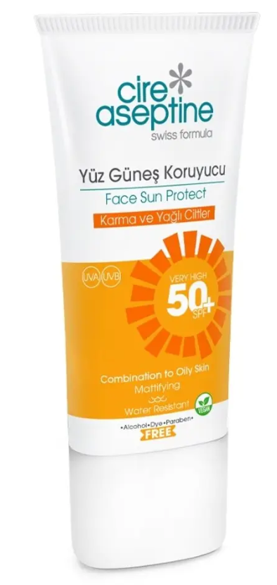 Cire Aseptine Karma Ve Yağlı Ciltler Güneş Kremi 50 ml