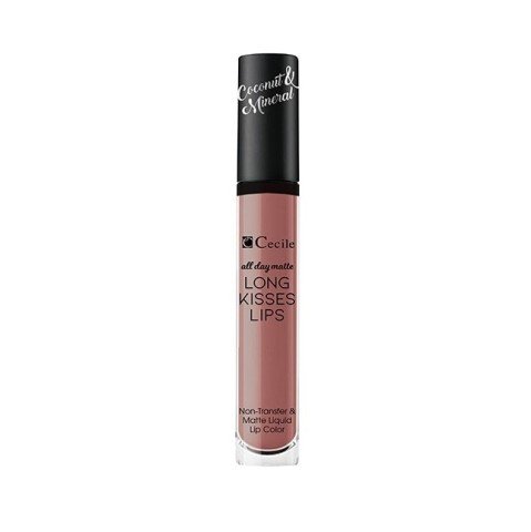 Cecile All Day Matte Long Kiss Lips  Wiht Coconut Oil