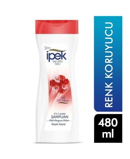 İPEK GÜL ÖZLÜ ŞAMPUAN 480 ML