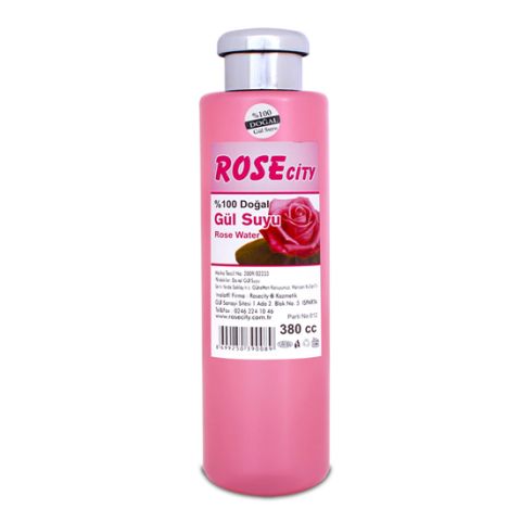 Rose City Lüks Doğal Gülsuyu 380 ml