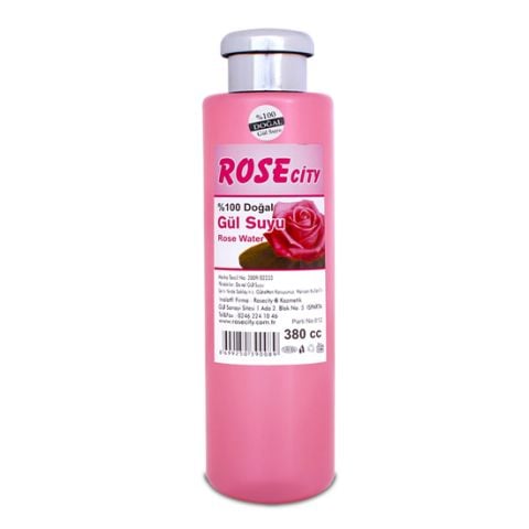 Rose City Lüks Doğal Gülsuyu 380 ml