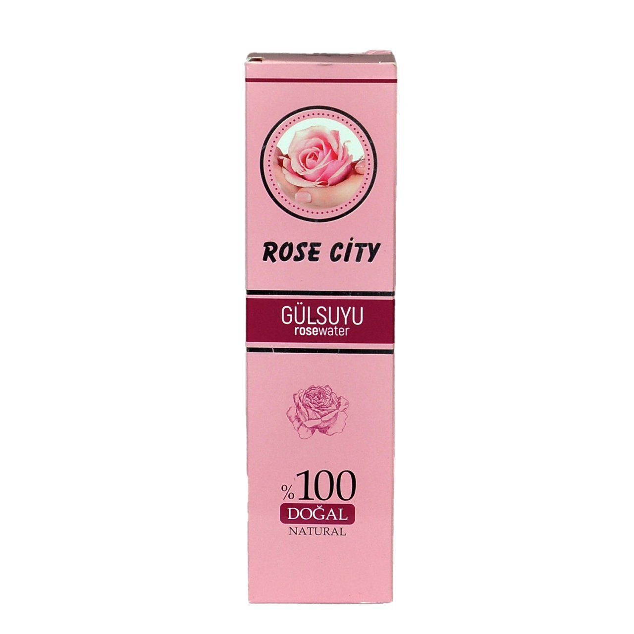 Rose City Ambalajlı Doğal Gül suyu 380 ml.