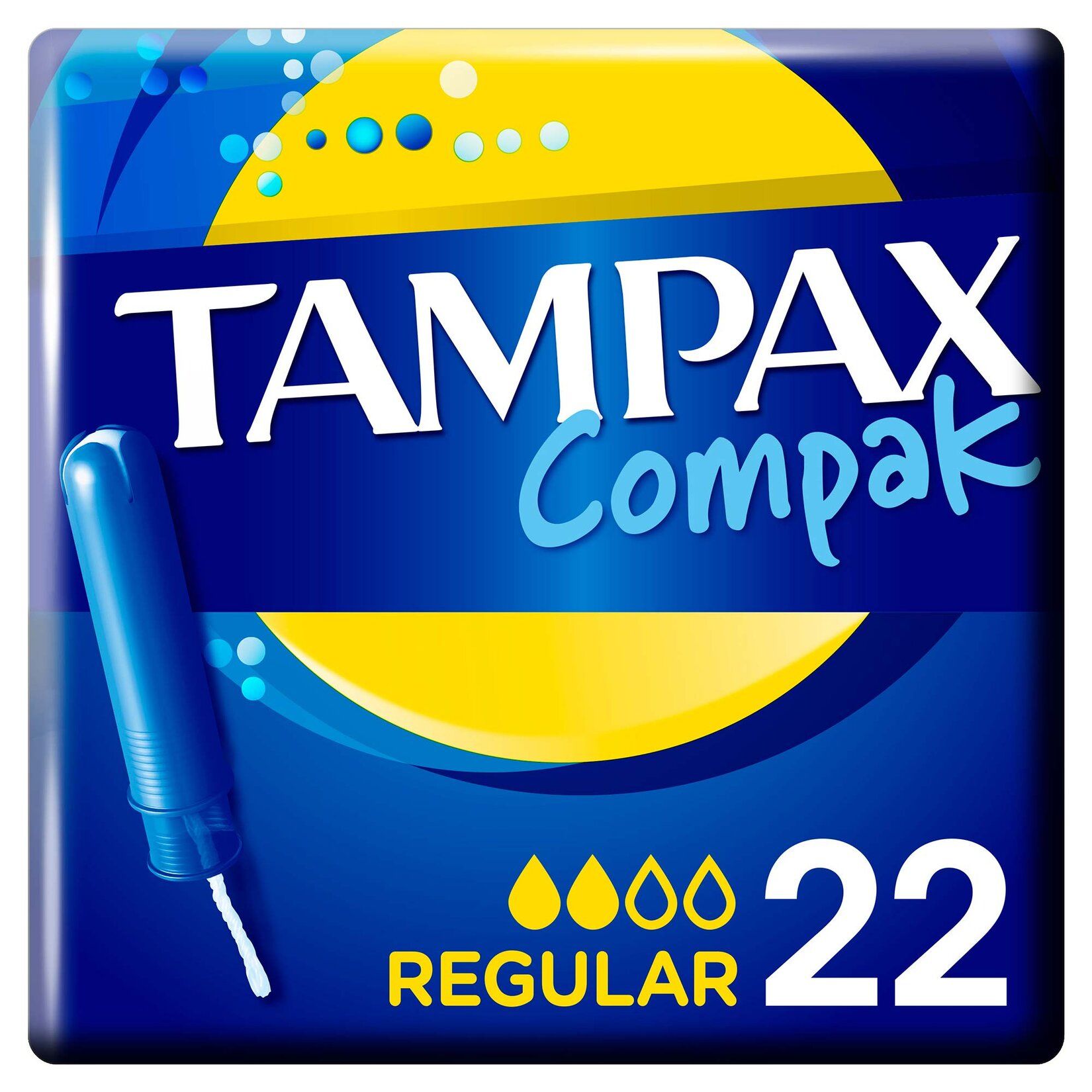 Tampax Compak 22 li Süper Tampon