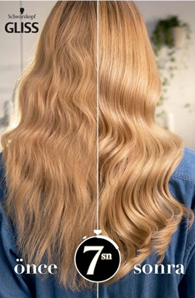 Glıss 7 Sec Yıpranmış Ve Kırık Uçlu Saçlar Saç Kremi 200 ml