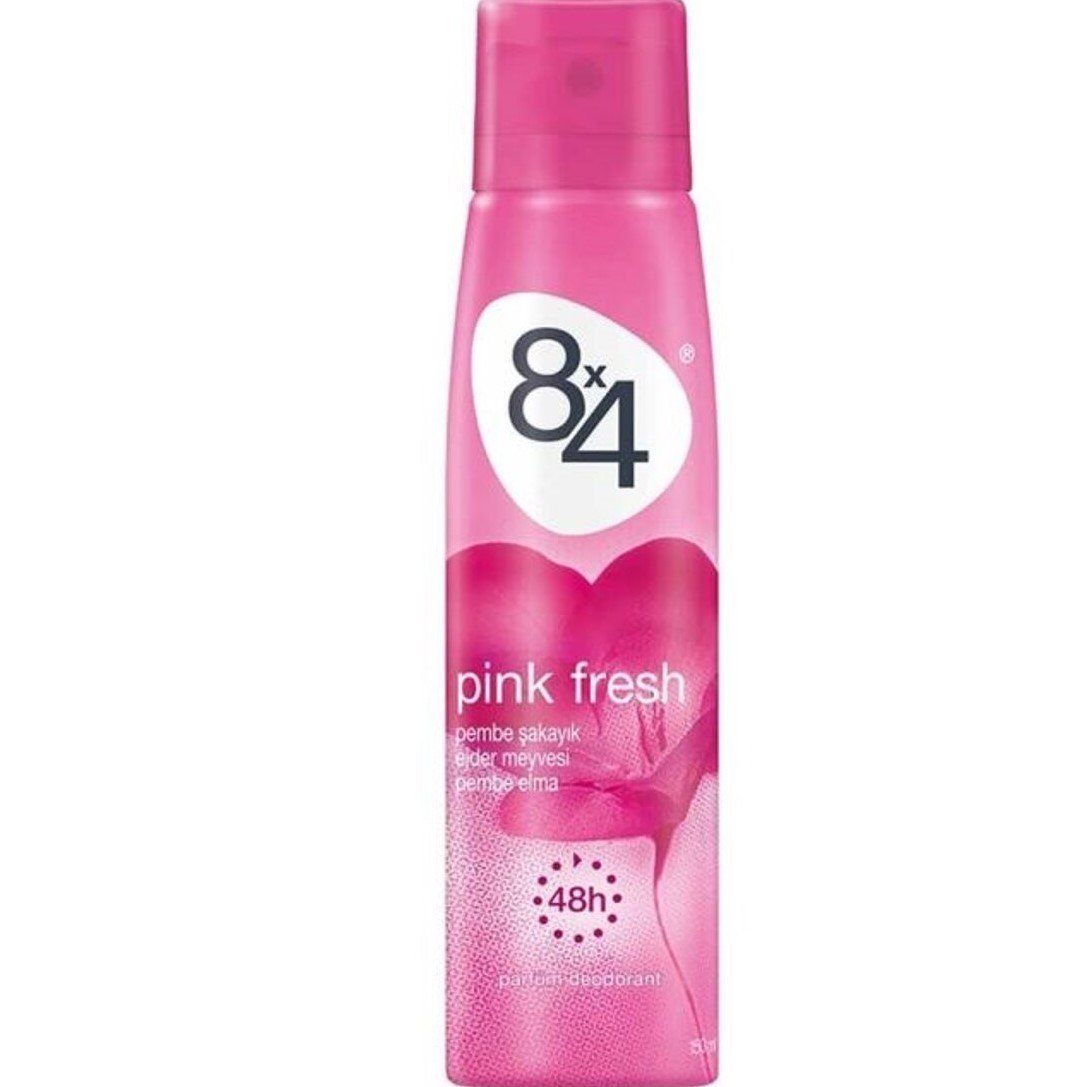 8x4 Pink Fresh Deodorant 150 ml