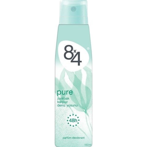 8x4 Pure Deodorant 150 ml