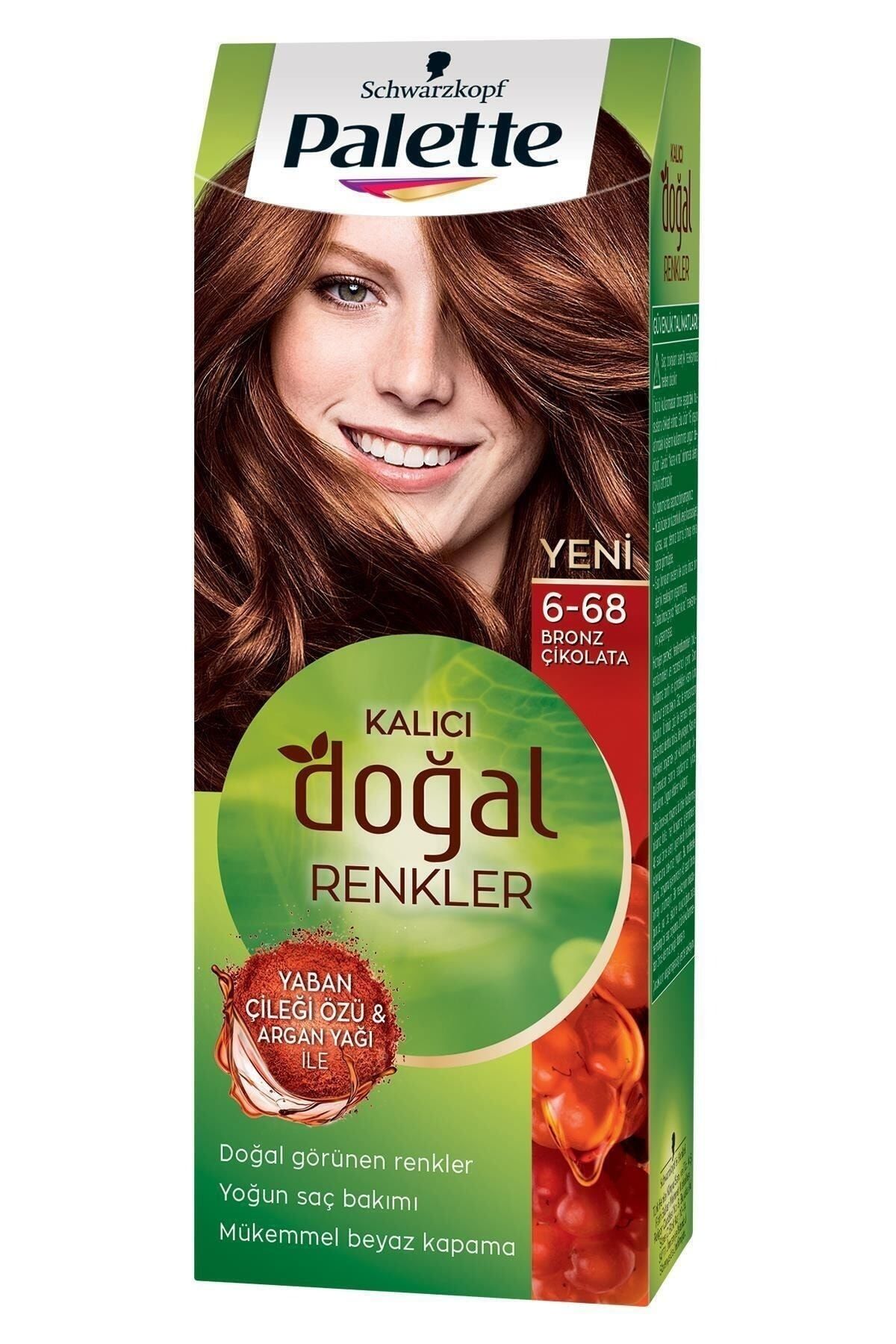 Palette Doğal Renkler Saç Boyası 6-88 Bronz Çikolata
