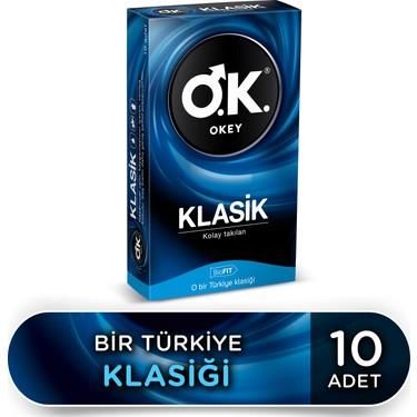 OKEY KLASİK PREZERVATIF 10 LU
