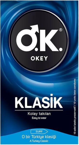 OKEY KLASİK PREZERVATIF 10 LU