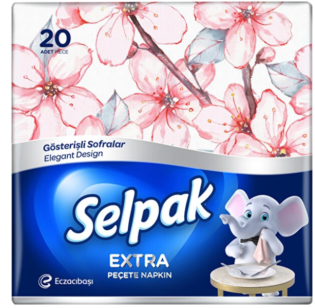 Selpak Extra Gösterişli Sofralar Peçete