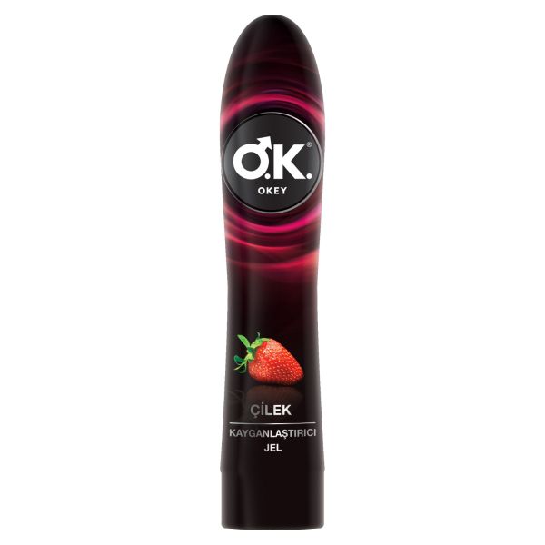 Okey Çilek  Kayganlaştırıcı Jel 100 ml