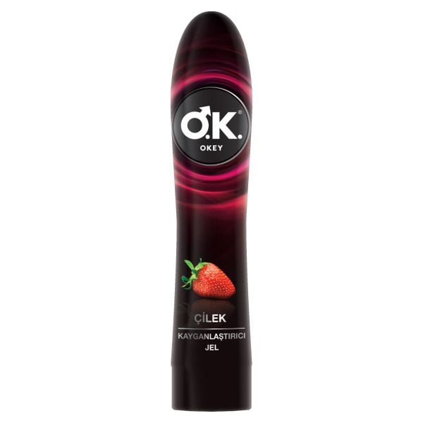 Okey Çilek  Kayganlaştırıcı Jel 100 ml