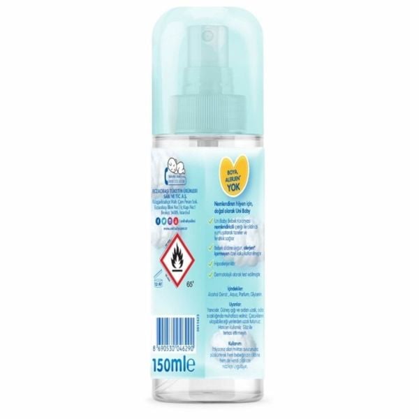 Unı Baby Çiçeksi Ferahlık Bebek Kolonya 150 ml