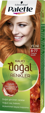 Palette Doğal Renkler Saç Boyası 8-77 Tarçın Bakır