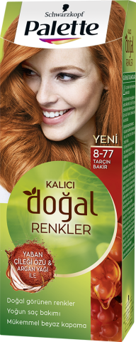 Palette Doğal Renkler Saç Boyası 8-77 Tarçın Bakır