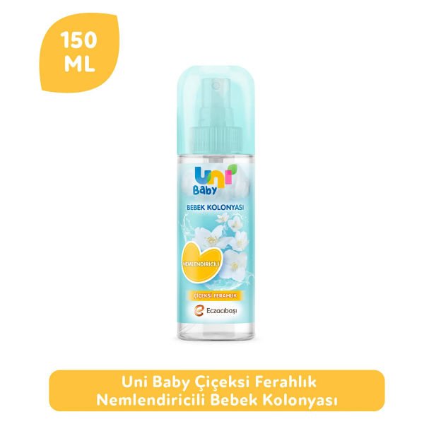 Unı Baby Çiçeksi Ferahlık Bebek Kolonya 150 ml