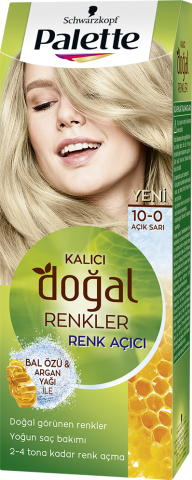 Palette Doğal Renkler Saç Boyası 10-0 Açık Sarı