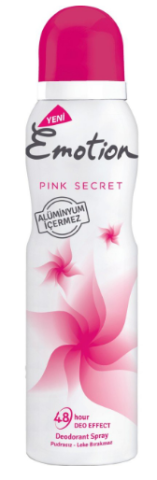 Emotion Pink Secret Deodorant 150 ml