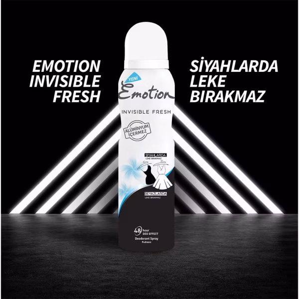 Emotion Invisible Fresh Deodorant 150 ml