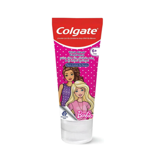 COLGATE BARBİE ÇOÇUK DİŞ MACUNU 75 ML