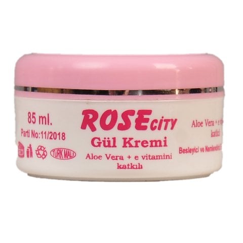 Rose City Aloe Veralı  Gül Kremi 85 ml