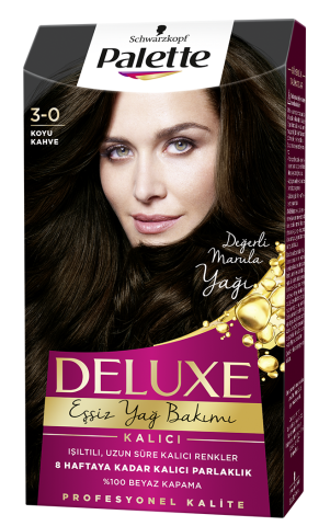 Palette Deluxe Saç Boyası 3-0 Koyu Kahve