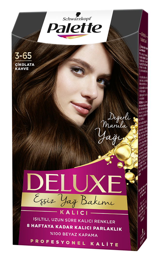 Palette Deluxe Saç Boyası 3-65 Çikolata Kahve