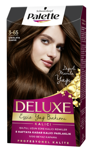 Palette Deluxe Saç Boyası 3-65 Çikolata Kahve