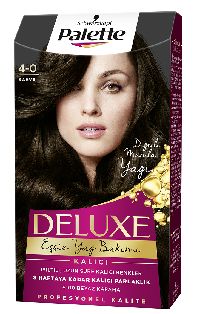 Palette Deluxe Saç Boyası 4-0 Kahve