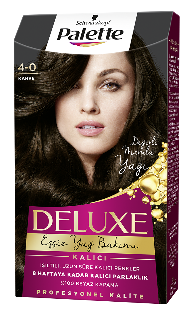 Palette Deluxe Saç Boyası 4-0 Kahve