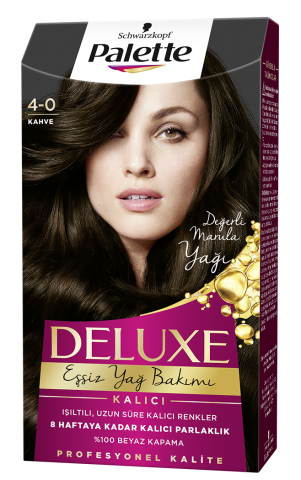 Palette Deluxe Saç Boyası 4-0 Kahve