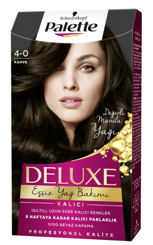 Palette Deluxe Saç Boyası 4-0 Kahve