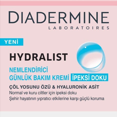 Diadermine Hydralıst Nemlendirici Günlük Bakım Kremi 50 ML