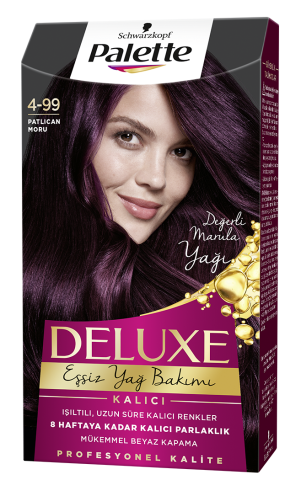 Palette Deluxe Saç Boyası 4-99 Patlıcan Moru