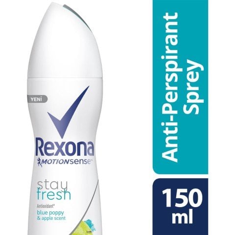 Rexona Stay Fresh Mavi Gelincik & Elma  Deodorant 150 ml