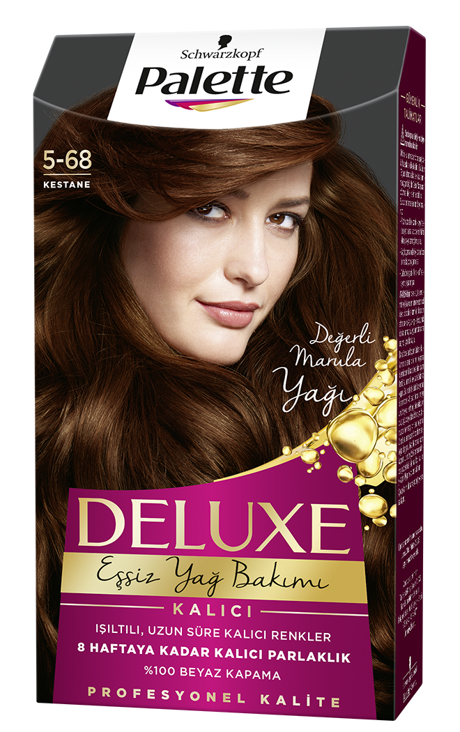 Palette Deluxe Saç Boyası 5-68 Kestane