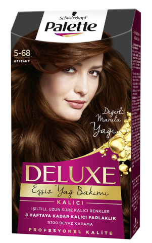 Palette Deluxe Saç Boyası 5-68 Kestane