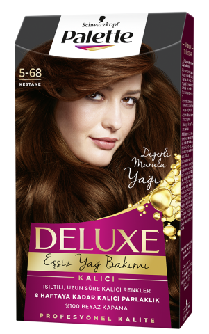 Palette Deluxe Saç Boyası 5-68 Kestane