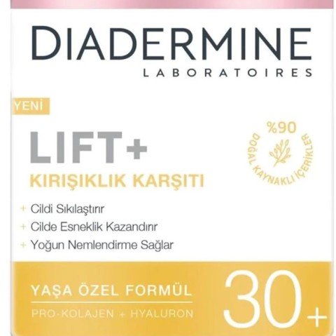 Diadermine Yaşa Özel Lift Kırışıklık Karşıtı 30+ Krem 50 ML