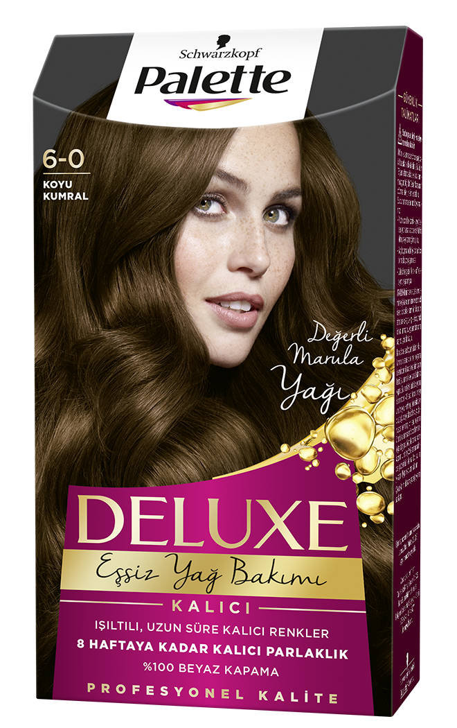 Palette Deluxe Saç Boyası 6-0 Koyu Kumral