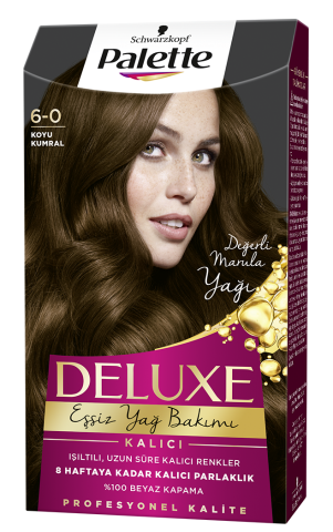 Palette Deluxe Saç Boyası 6-0 Koyu Kumral