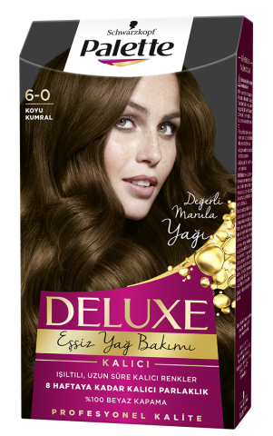 Palette Deluxe Saç Boyası 6-0 Koyu Kumral