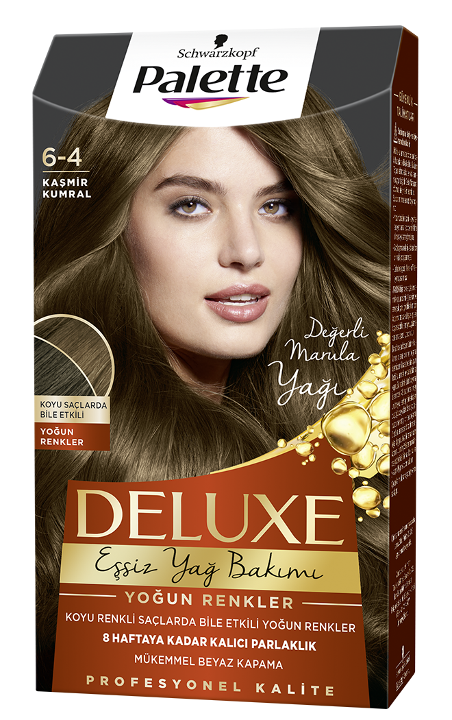 Palette Deluxe Saç Boyası 6-4 Kaşmir Kumral